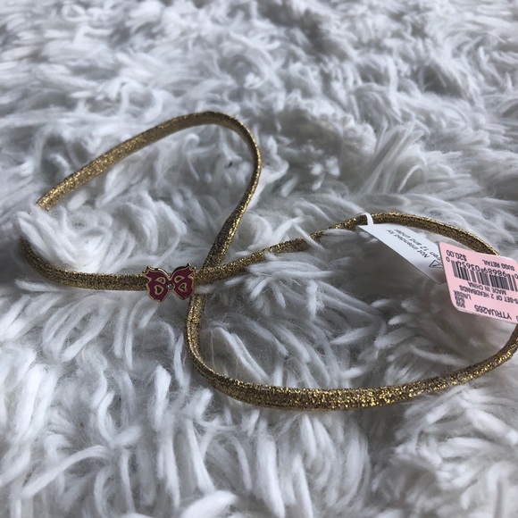Juicy Couture Accessories - NWT Juicy gold sparkle headband